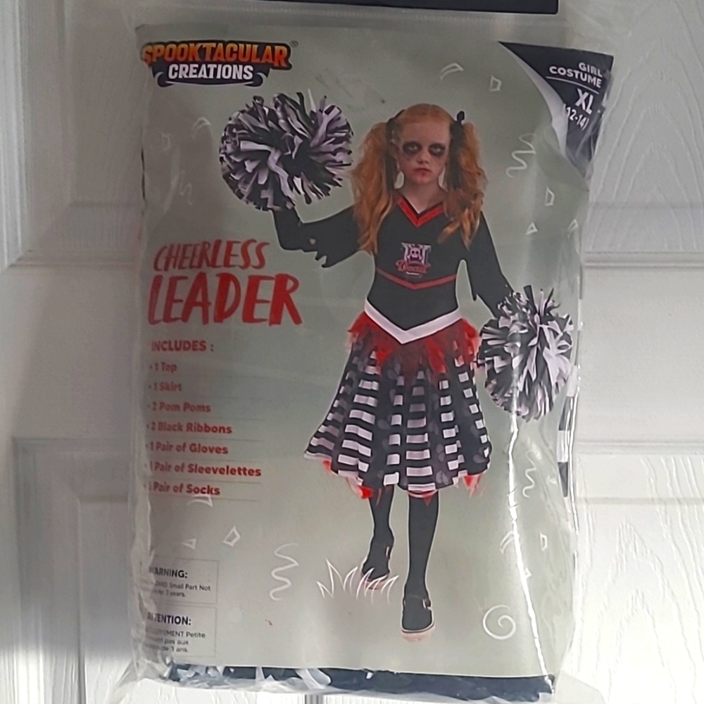 Zombie cheerleader costume